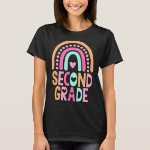 Camiseta Meninas do Arco-íris da Segunda Série Meninos Prof