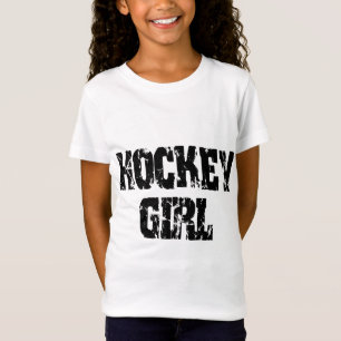 Camiseta Meninas do hóquei da menina do hóquei