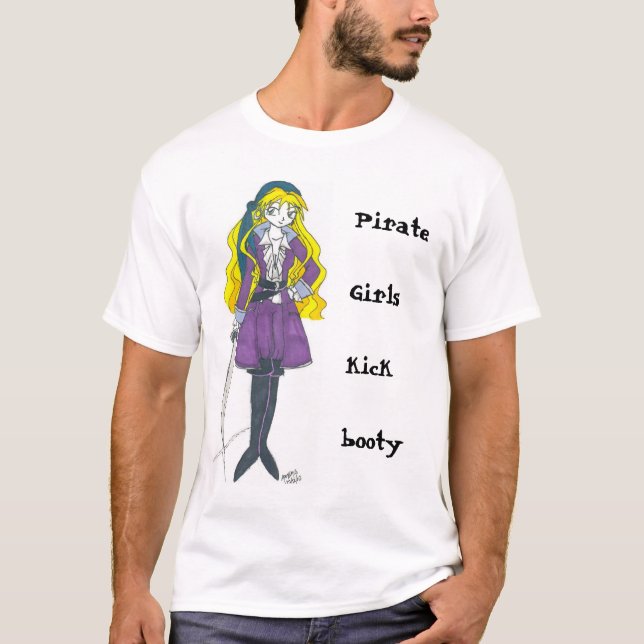 Camiseta Meninas do pirata (Frente)