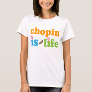 Camiseta Meninas do presente de Chopin