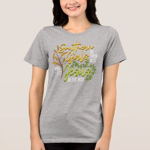 Camiseta Meninas do Sul Deixam Jesus Fazer o Resto (Gray)