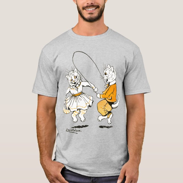 Camiseta Meninas e Meninos, Louis Wain (Frente)