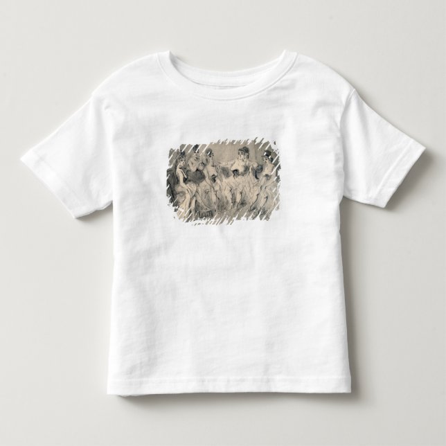 Camiseta Meninas em um Bordello (Frente)