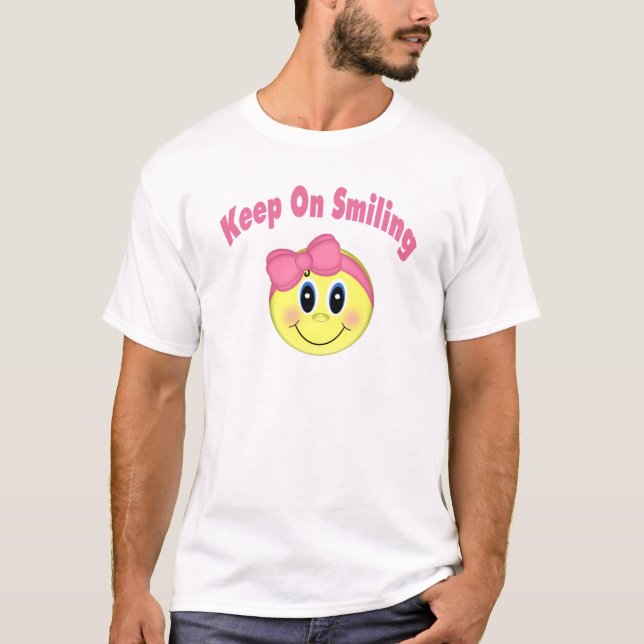 Camiseta Meninas enfrentam um Pintinho feliz (Frente)
