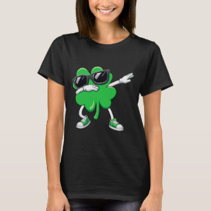 Camiseta Meninas Engraçadas Com Shamrock Engraçadas Por Dia