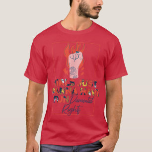 Camiseta Meninas Feministas Retro Só Querem Ter R Fundament