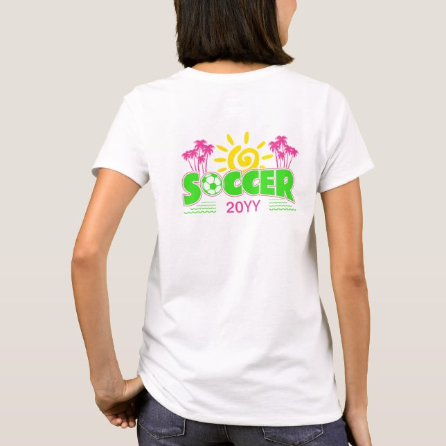 Camiseta Meninas Futebol Solar Palmeiras (Verso)