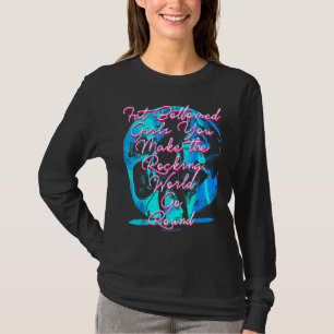 Camiseta Meninas Gordas Inferiores Você Faz o Mundo Enrosca