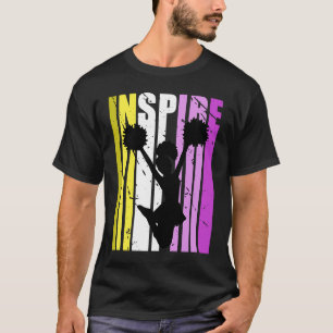 Camiseta Meninas Inspiram Treinador De Aniversário De Cheir