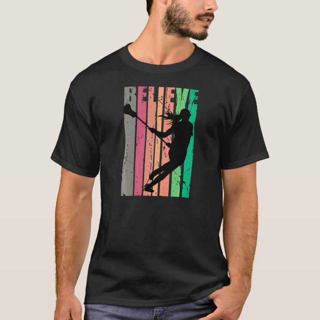Camiseta Meninas Lacrosse Player Equipe de treinadores Mãe  (Frente)