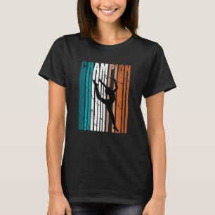 Camiseta Meninas Legal Ginástica Rítmica Aniversário Afasta