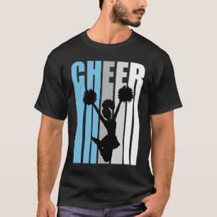 Camiseta Meninas Líderes de Aniversário Fã de Tema de Cheer