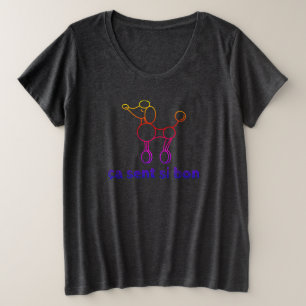 Camiseta Meninas Mais Tamanho "Cheiramos Melhor"
