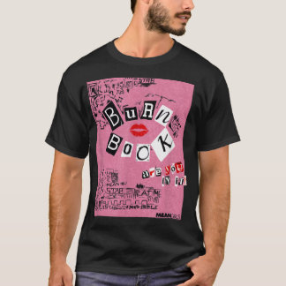 Camiseta Meninas Médias Queimam Livro