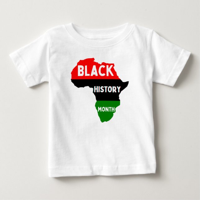 Camiseta Meninas Melanin Boys Mês História Negra (Frente)
