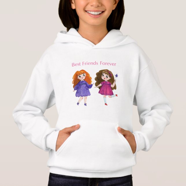 Camiseta Meninas Melhor Amigo (Frente)
