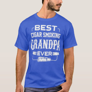 Camiseta Meninas Melhor Cigarro Fumante Vovô Nunca Cigarros