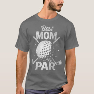 Camiseta Meninas Melhor Mãe De Par Pai Dia de os pais Golfe