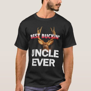 Camiseta Meninas Melhor Tio Tio Nunca Caçadores Animais Vea