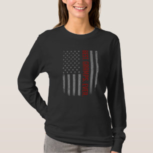 Camiseta Meninas Melhores Gramas Alguma Bandeira Americana