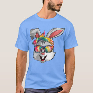 Camiseta Meninas Meninas Crianças Coelhinhas Rostos Colos C