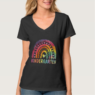Camiseta Meninas Meninos Arco-íris do Jardim de Infância Eq