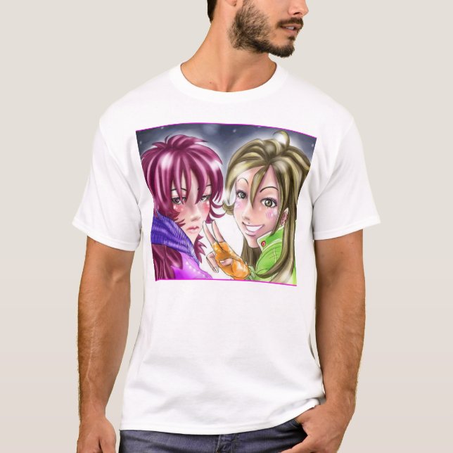 Camiseta Meninas na neve (Frente)