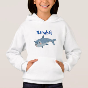 Camiseta Meninas Narwhal