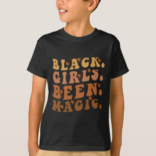 Camiseta Meninas Negras Eram Magia Melanina Histo Afro-Amer