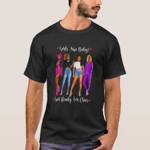 Camiseta Meninas Negras Viagem Bebê Vaga Férias Soma