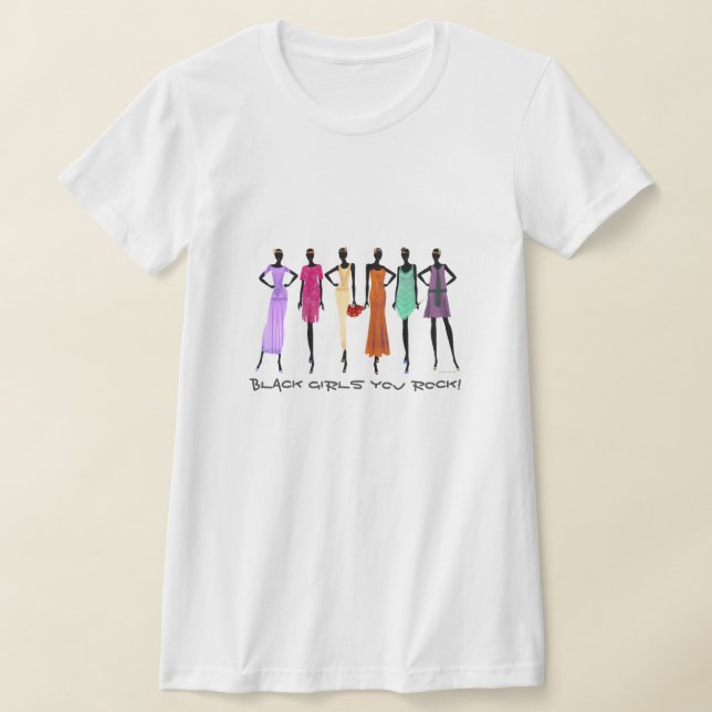 Camiseta Meninas Negras Você Balança  (Postura )