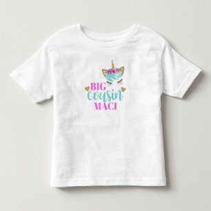 Camiseta Meninas Personalizadas de Aquarela Unicórnio Gran