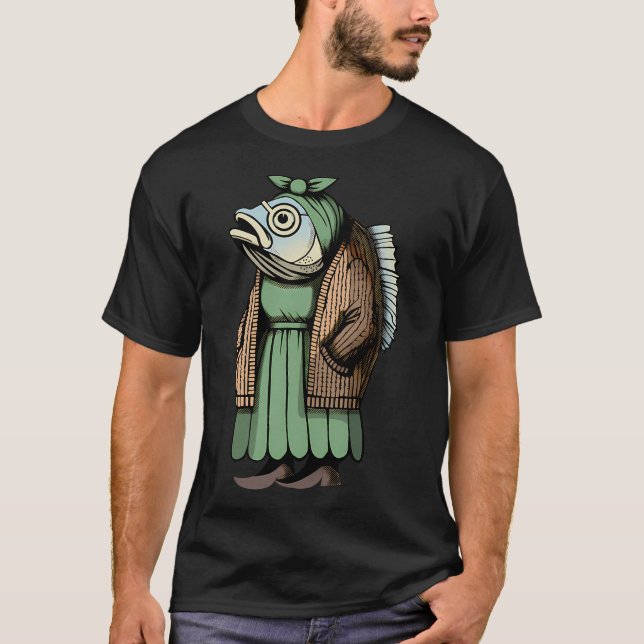 Camiseta Meninas Pescam Bagre (Frente)