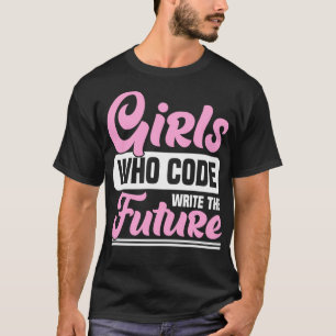 Camiseta Meninas Que Codificam A Futura Garota Codificadora