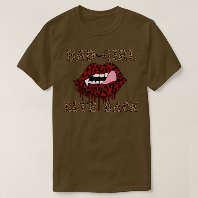 Camiseta Meninas ruins mordem de volta (Frente do Design)