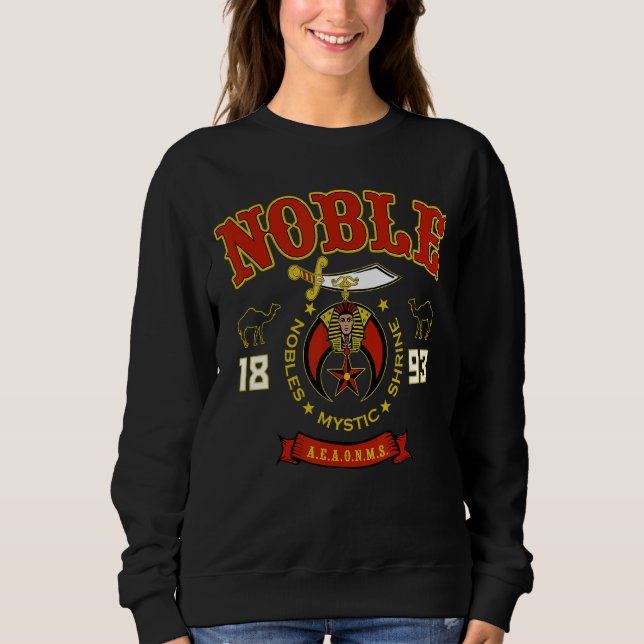 Camiseta Meninas Shriners 1893 Noble of the Mystic Shrine T (Frente)