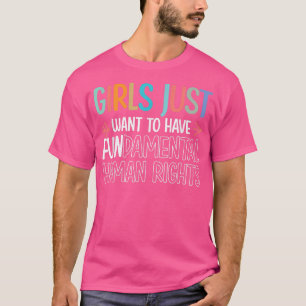 Camiseta Meninas Só Querem Direitos Fundamentais 2503
