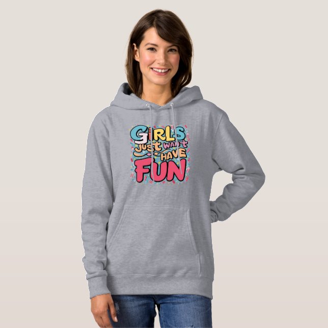 Camiseta Meninas só querem se divertir (Frente Completa)