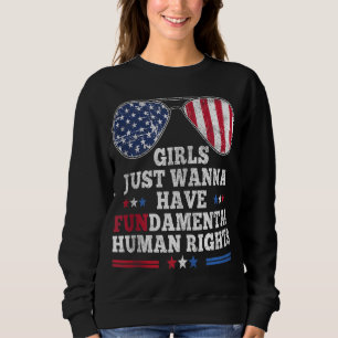 Camiseta Meninas Só Querem Ter Direitos Fundamentais Mulher