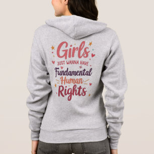 Camiseta Meninas Só Querem Ter Direitos Humanos Fundamentai