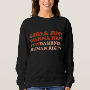 Camiseta Meninas Só Querem Ter Um Fã De Direitos Humanos Fu