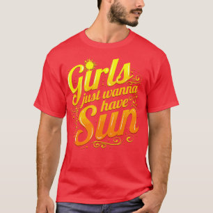 Camiseta Meninas Só Querem Ter Uma Break Sun Spring