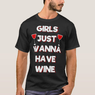 Camiseta Meninas Só Querem Vinho Mulheres Torradas Torradas