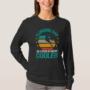 Camiseta Meninas Subindo Pai Como Um Pai Regular Mas Mais F