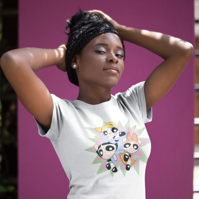 Camiseta Meninas Superpoderosas Fator de Poder (Woman wearing t-shirt)