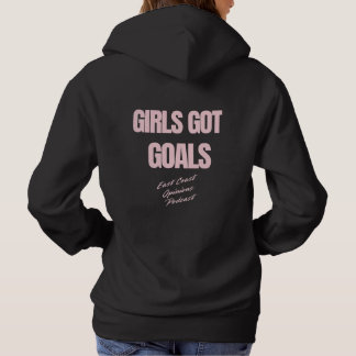 Camiseta Meninas têm objetivos de capuz