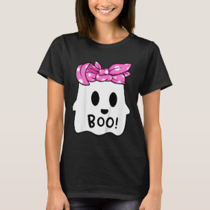 Camiseta Meninas Toddler Feliz Fantasma De Halloween Com Ba