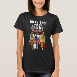 Camiseta Meninas Trip Detroit Besties Para Melanin Black Va