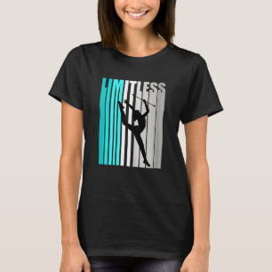 Camiseta Meninas Turquesa Ginástica Rítmica Ilimitada Palav