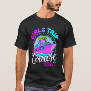 Camiseta Meninas Viagem das Meninas Cruzeiro 2025 Irmãs Cru